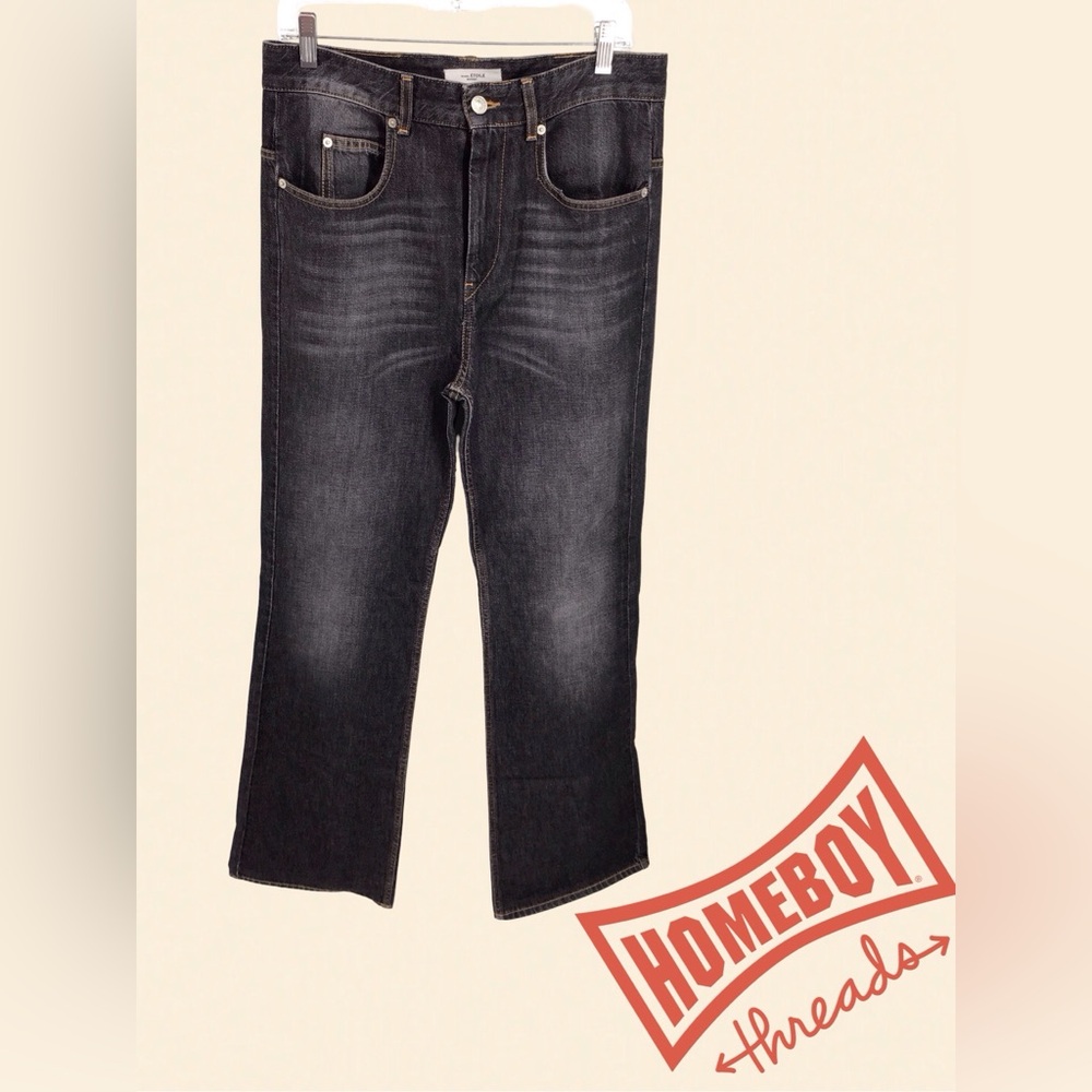 Isabel Marant Black Relaxed Jeans Size 40